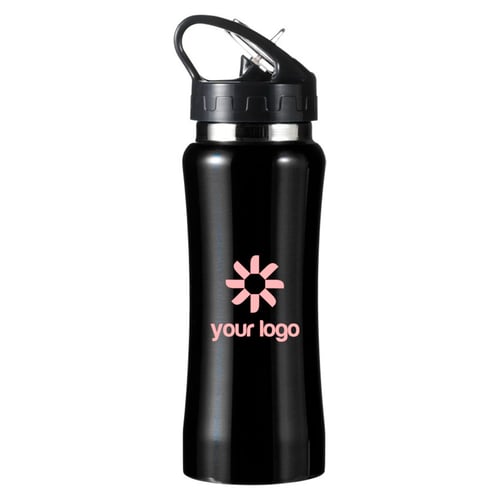 Stainless steel 600ml drinking bottle.... regalos promocionales