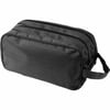 Black Toilet bag in a 600d polyester materi...