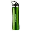 Green Aluminium sports flask, 500ml