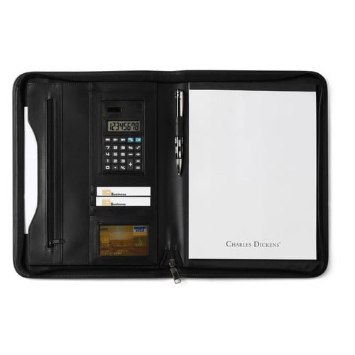 Carpeta de congresos Charles Dickens .... regalos promocionales