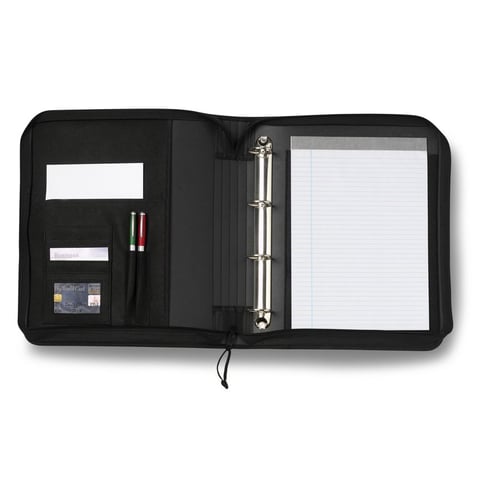 Carpeta congresos con fuelle y cierre.... regalos promocionales