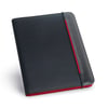 Red 800D and imitation leather A4 folder with elastic band