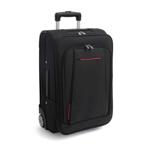 600D travel trolley bag with rigid box and EVA semirigid front. regalos promocionales