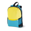 Mochila para niños con bolsillo delantero gris
