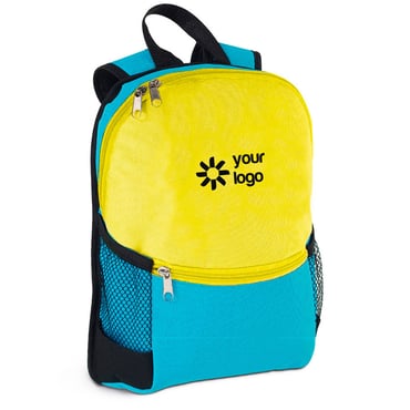 Children's backpack with front pocket