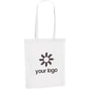 Bolsa con asas termosellada blanco