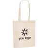 Bolsa con asas termosellada beis