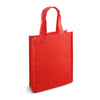 Red Non-woven bag with 30 cm handles