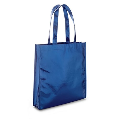 Non-woven shiny laminated bag with 50 cm handles. regalos promocionales