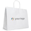 Weiß Papiertasche Boutique 4 XL