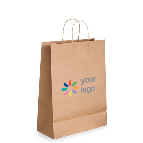 Kraftpapier-Tasche 2 M. regalos promocionales
