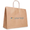 Braun Kraftpapier-Tasche 4 XL