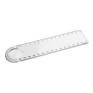 Ruler with magnifying glass Makuri