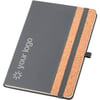 Gray A5 cork notebook ivory paper Sinar