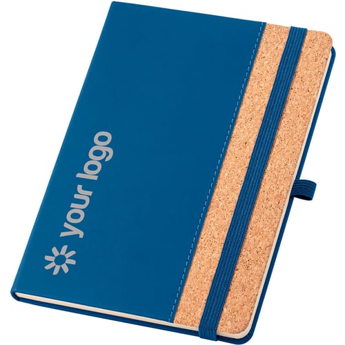 A5 cork notebook ivory paper Sinar. regalos promocionales