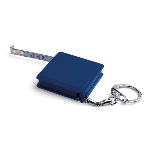 Porte-clés avec ruban à mesurer de 1 m. regalos promocionales