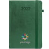 Green A5 diary Waters