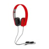 Auriculares plegables rojo
