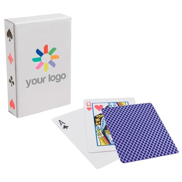 Kartenspiel mit Logo