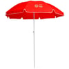 Red Beach umbrella Shine