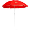 Sombrilla de playa Shine rojo