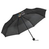 Paraguas plegable Euna negro