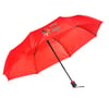 Paraguas plegable Sigrid rojo