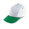 Cappellino con visiera verde