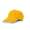 Cappellino con visiera giallo