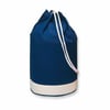 Blue Yatch cotton duffle bag bicolour