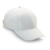 Gorra de beisbol de algodón Natupro blanco