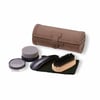 Set limpiacalzado Gentleman marrón