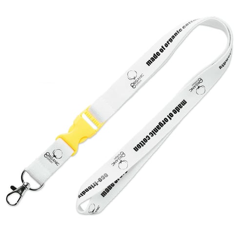 Öko Baumwolle-Lanyard. regalos promocionales