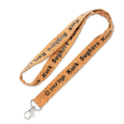 Öko Kork-Lanyard. regalos promocionales