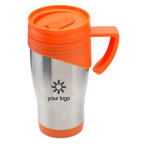 Taza 455 ml de acero inoxidable. regalos promocionales