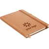 Carnet A5 en plastique recyclé Ters marron