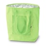 Green Plicool Foldable cooler shopping bag