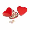 Rot Herzdose mit Bonbons Lovemint