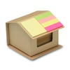 Notas adhesivas en cartón rec beis