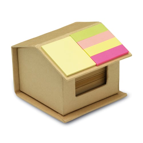 Recyclopad Recycled carton sticky Notes. regalos promocionales
