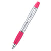 2in1 penna ed evidenziatore rosa
