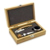 Brown Wine set in bamboo box