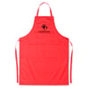 Red Fitted Kitab Customisable Kitchen Apron