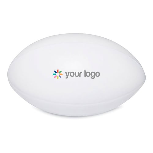 Pelota de rugby anti-stress de Maderos. regalos promocionales