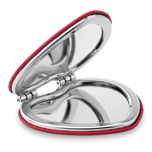Taschenspiegel Herz. regalos promocionales