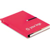Libreta A6 papel reciclado Tiva rojo