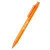 Orange Kugelschreiber aus Maisstärke und Papier Linna