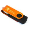 Orange Durban USB Flash Drive