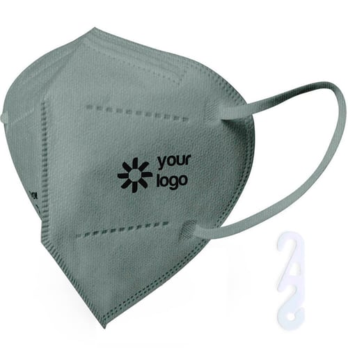 Graue FFP2 Maske. regalos promocionales