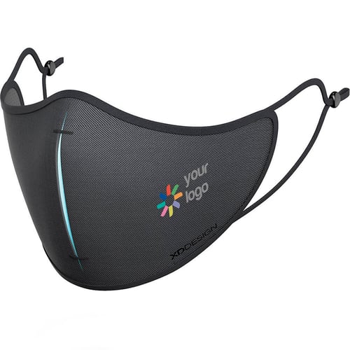 XD Design Face Mask Black. regalos promocionales